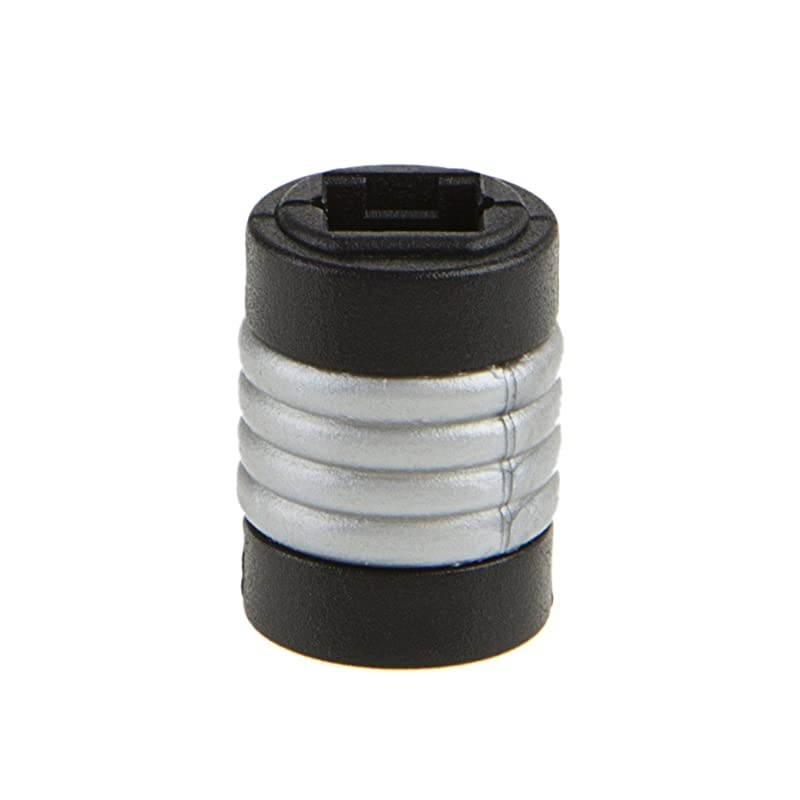 2-Pack] Optical Toslink Female to Toslink Female Extention Cable Coupler Connector Adapter, Black
