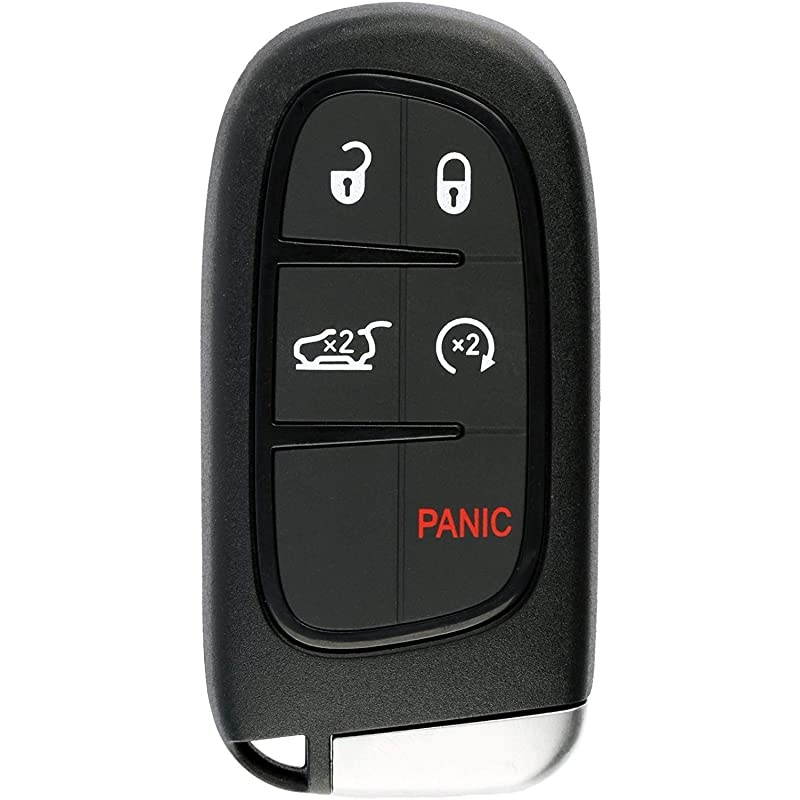 Keyless Remote Start Smart Car Key Fob for Jeep Cherokee 20142019 GQ454T