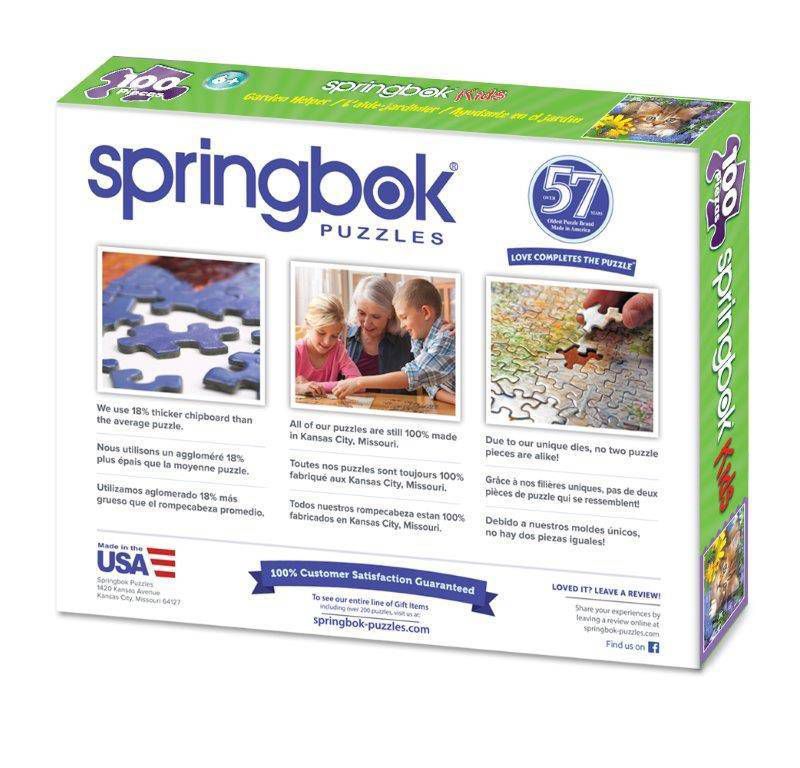 Springbok Garden Helper Puzzle 100pc