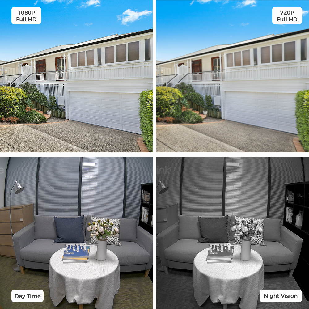 Reolink Outdoor Security Camera Wireless Rechargeable Battery 1080P PIR Motion 2-Way Audio WiFi IP Camera, Support Cloud Google Assistant, Argus Pro + Black Solar