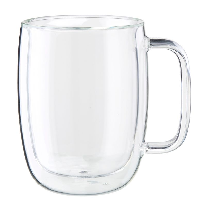 ZWILLING Sorrento Plus 2-pc Double-Wall Glass Latte Mug Set