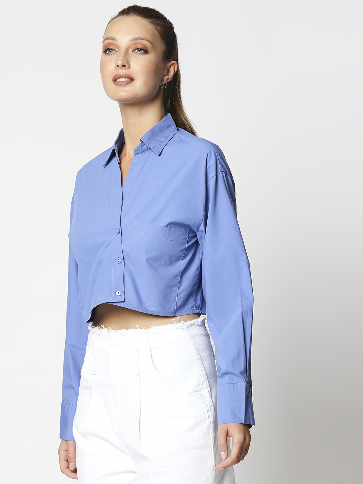 Remanika Blue Pure Cotton Shirt