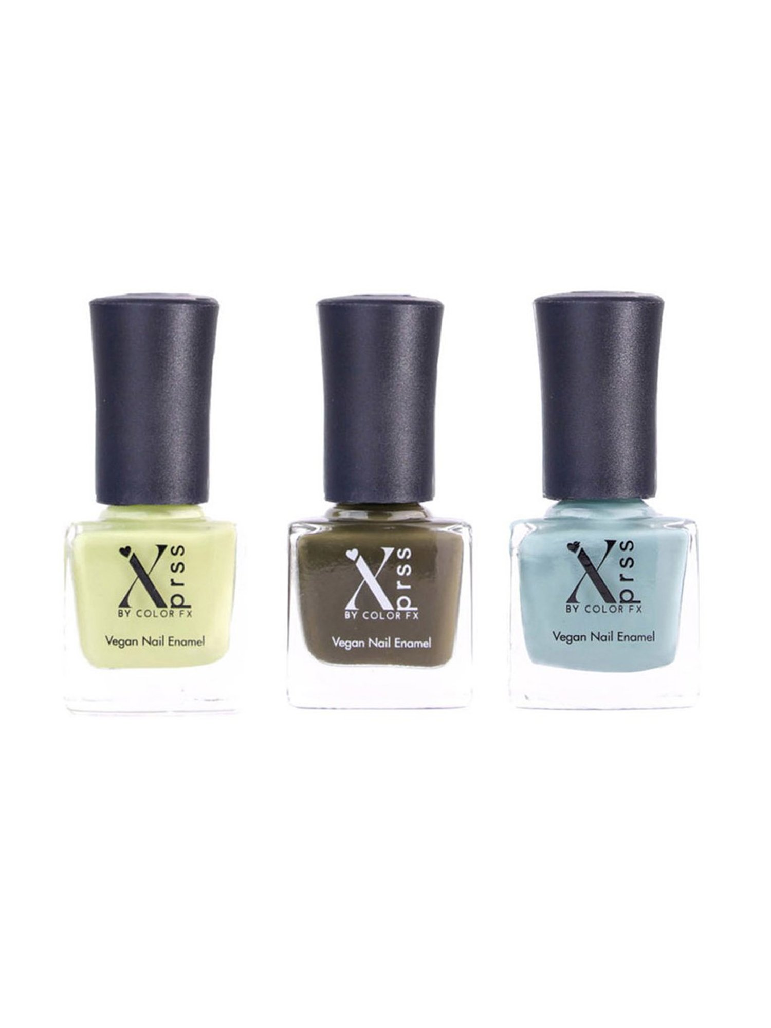 Color Fx Xprss Nail Enamels Combo - Pack of 3