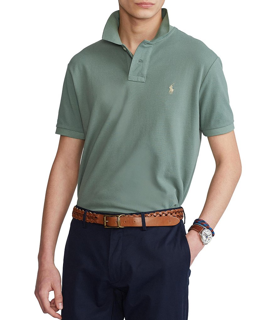 Polo Ralph Lauren Classic-Fit Solid Mesh Polo Shirt