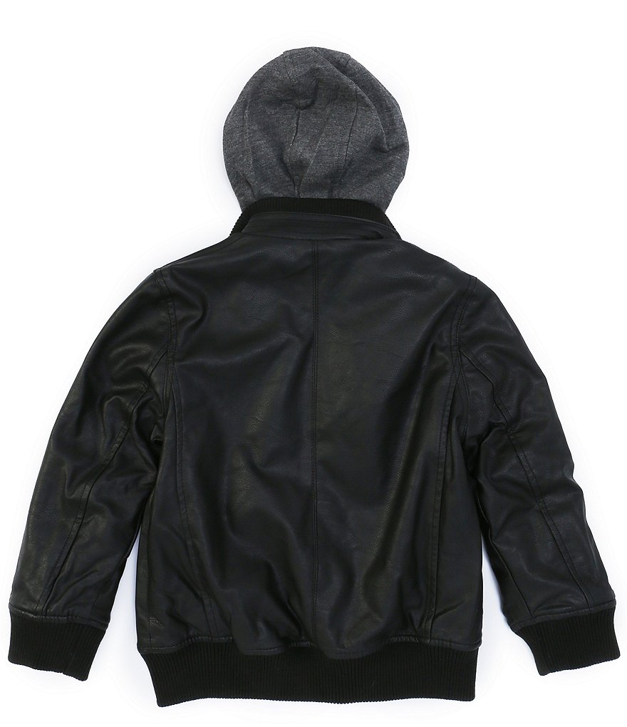 First Wave Little Boys 2T-7 Sherpa Collar Bomber Jacket