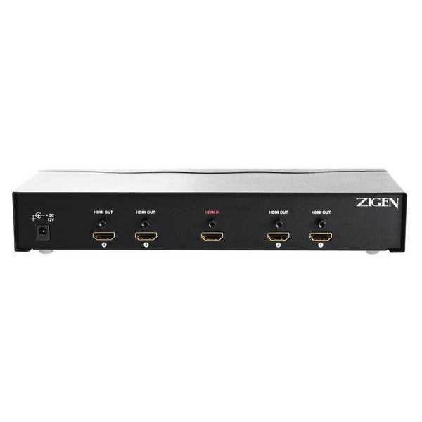 Zigen ZIG-14DA 1X4 1080P HDMI Distribution Ampflier
