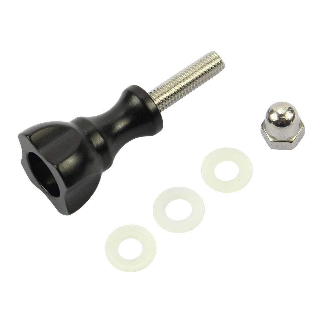 CNC Aluminum Thumb Knob Stainless Bolt Nut Screw Kit with Wrench for GoPro Hero Action Camera