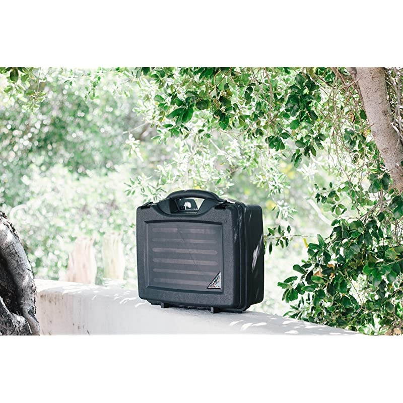 Wireless Microphone System Hard Case with Customizable Foam Fits Pyle Pro PDWM3400, PDWM3375 Premier Series Uhf, Handheld Mics, Pyle Body Pack Transmitters, Headsets and Lavalier