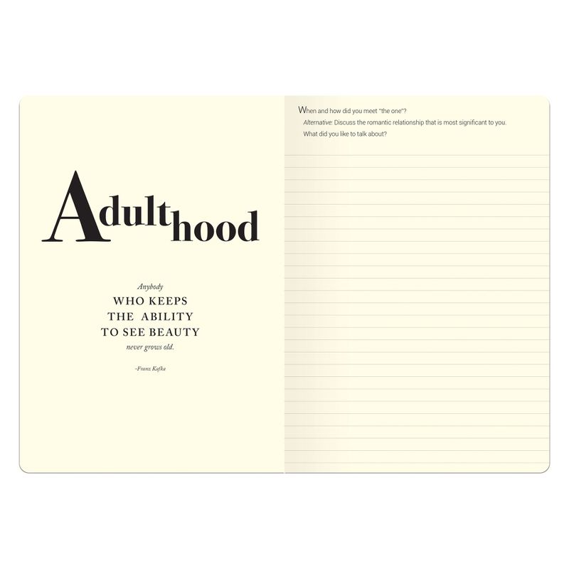 The Story of My Life Activity Journal - Piccadilly