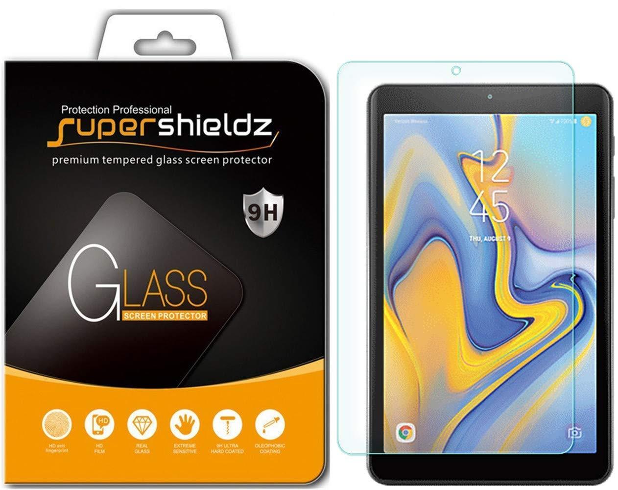 Supershieldz for Samsung Galaxy Tab A 8.0 inch (2018) [SM-T387 Model] Tempered Glass Screen Protector, Anti-Scratch, Bubble Free, Lifetime Replacement