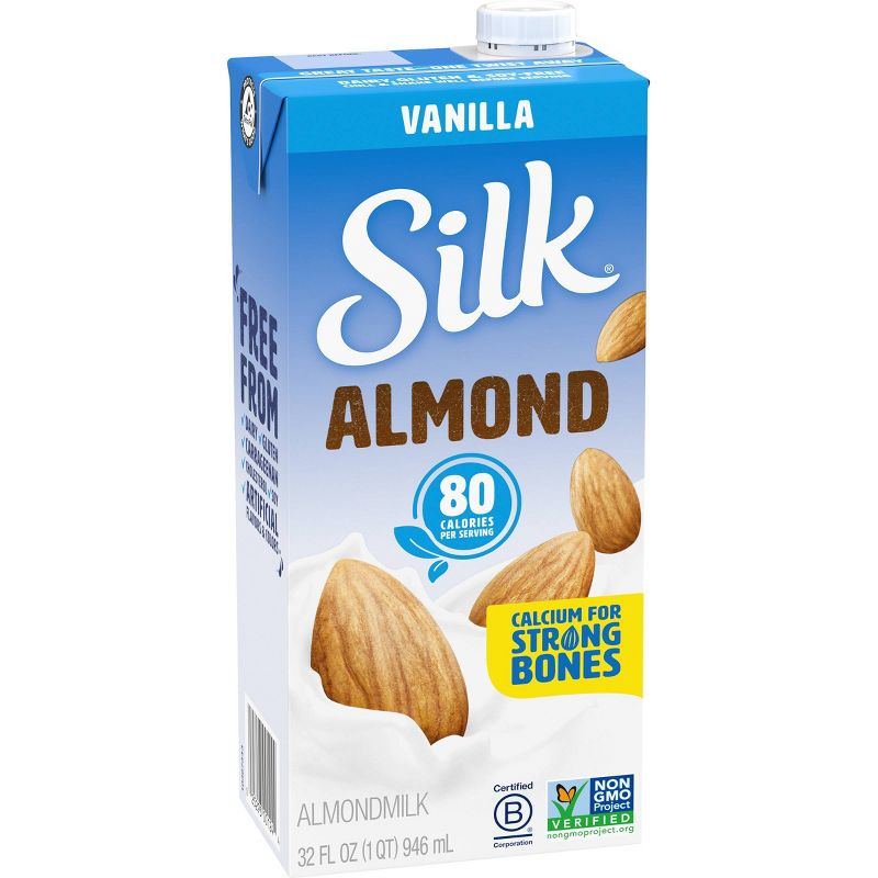 Silk Vanilla Almond Milk - 32 fl oz
