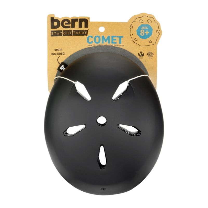 Bern Comet Kids' Helmet - Black