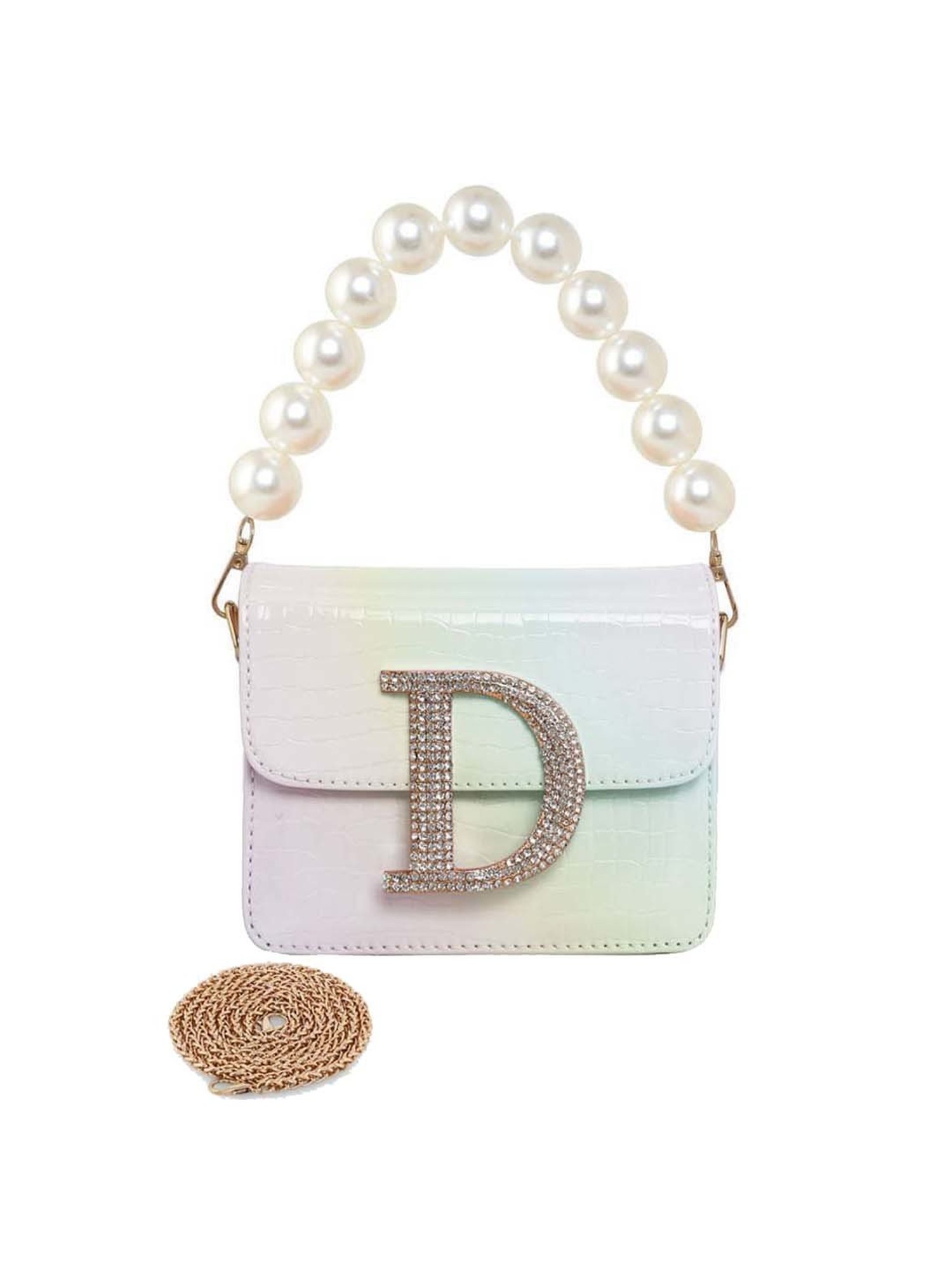 Esbeda Multicolor Textured Small Sling Handbag