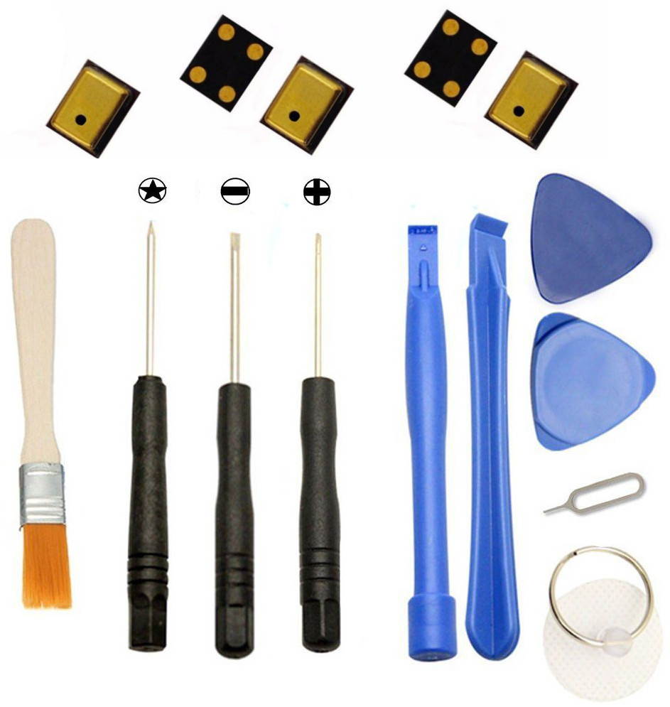 Games&Tech 5 x Microphone Module + Tools for Samsung Galaxy S3 i9300 i747 D710 T999 Note 2 N7100 i317 Replacement Part