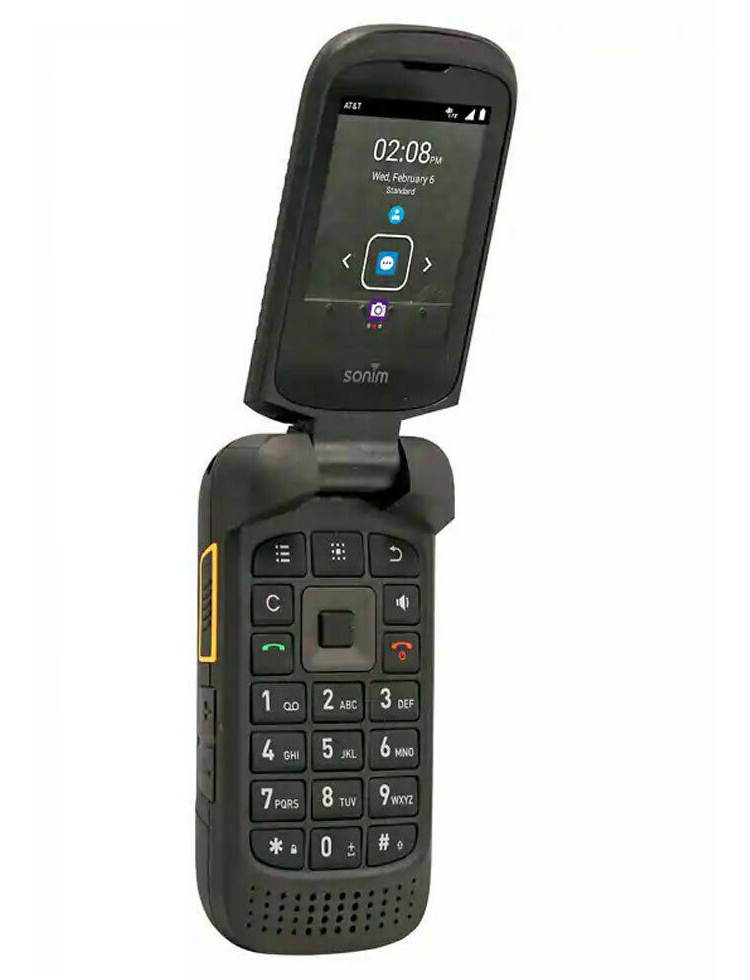 Sonim XP3 XP3800 4G LTE 8GB Rugged Verizon + GSM Unlocked Black Flip Phone