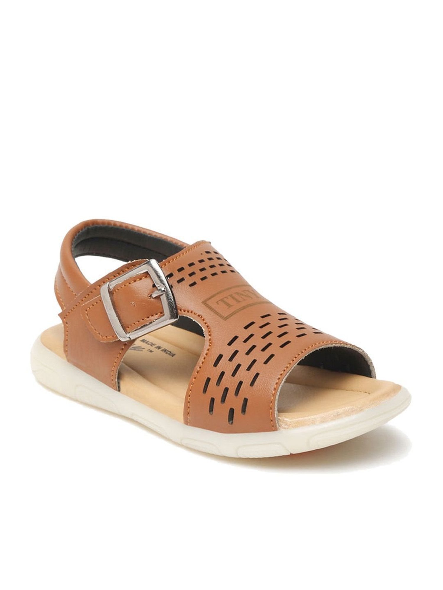 Tiny Bugs Kids Tan Casual Sandals