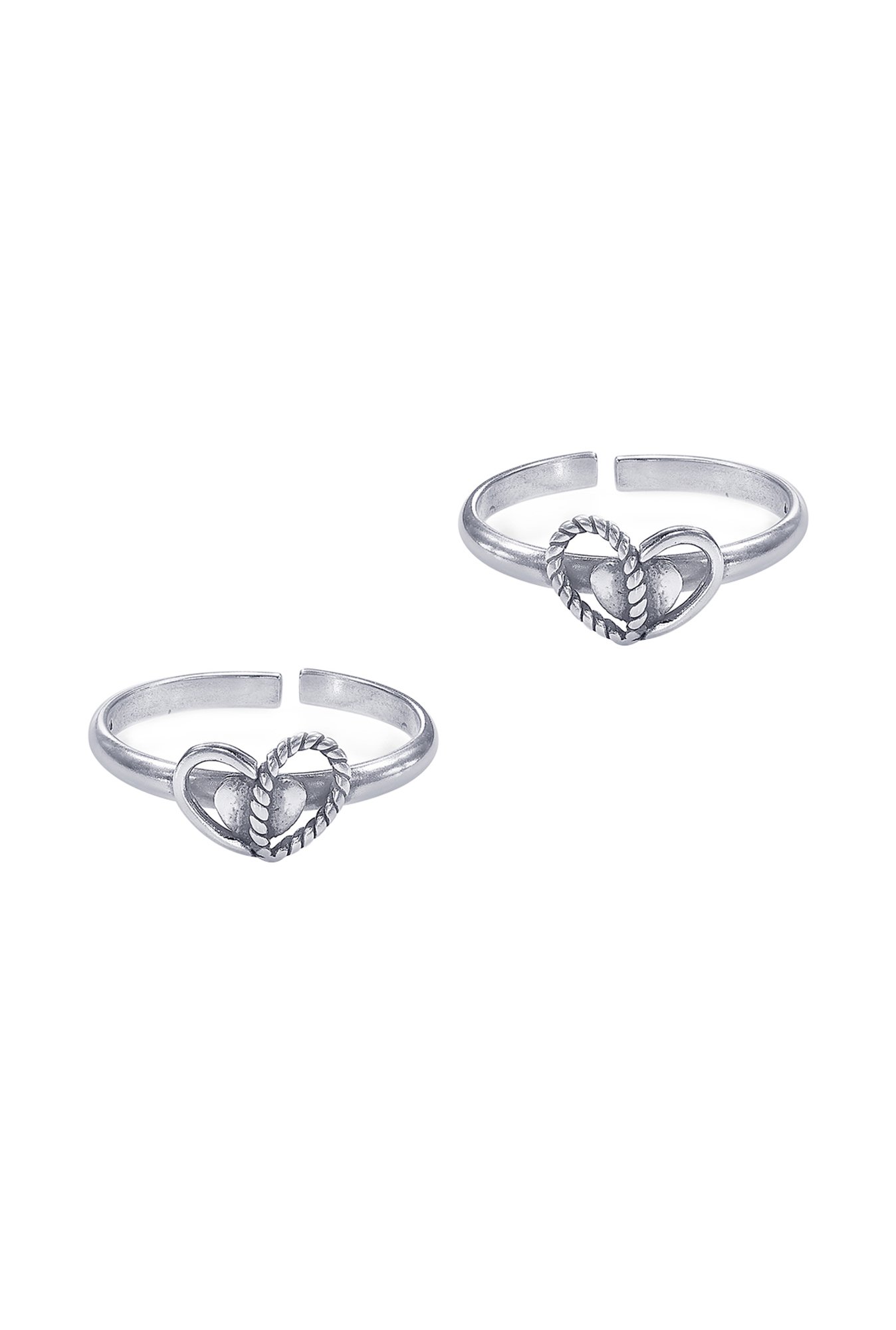 Taraash 92.5 Sterling Silver Toe Ring