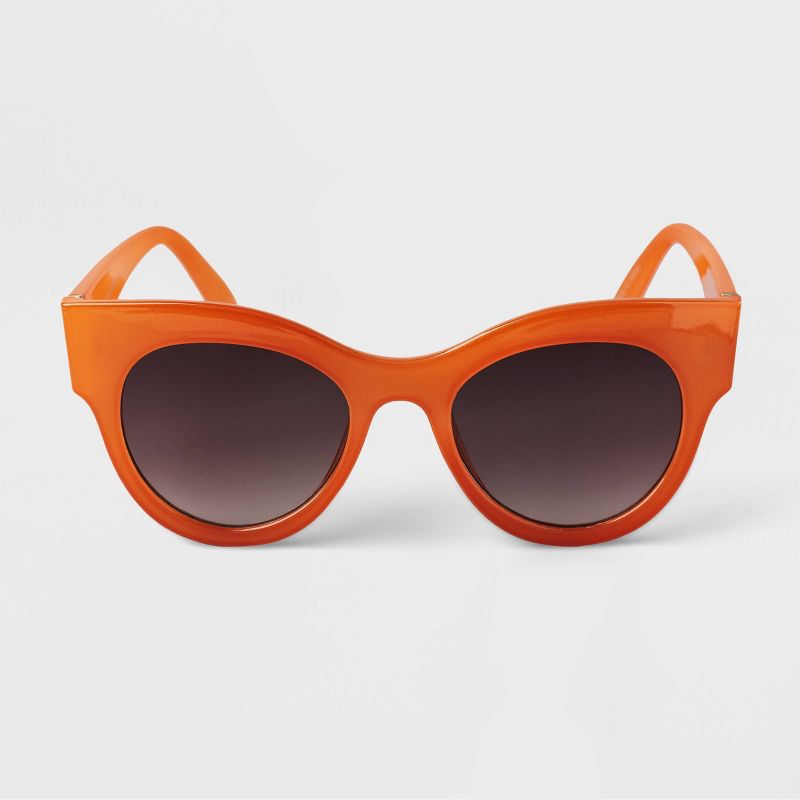 Women's Cateye Sunglasses - A New Day™ Orange