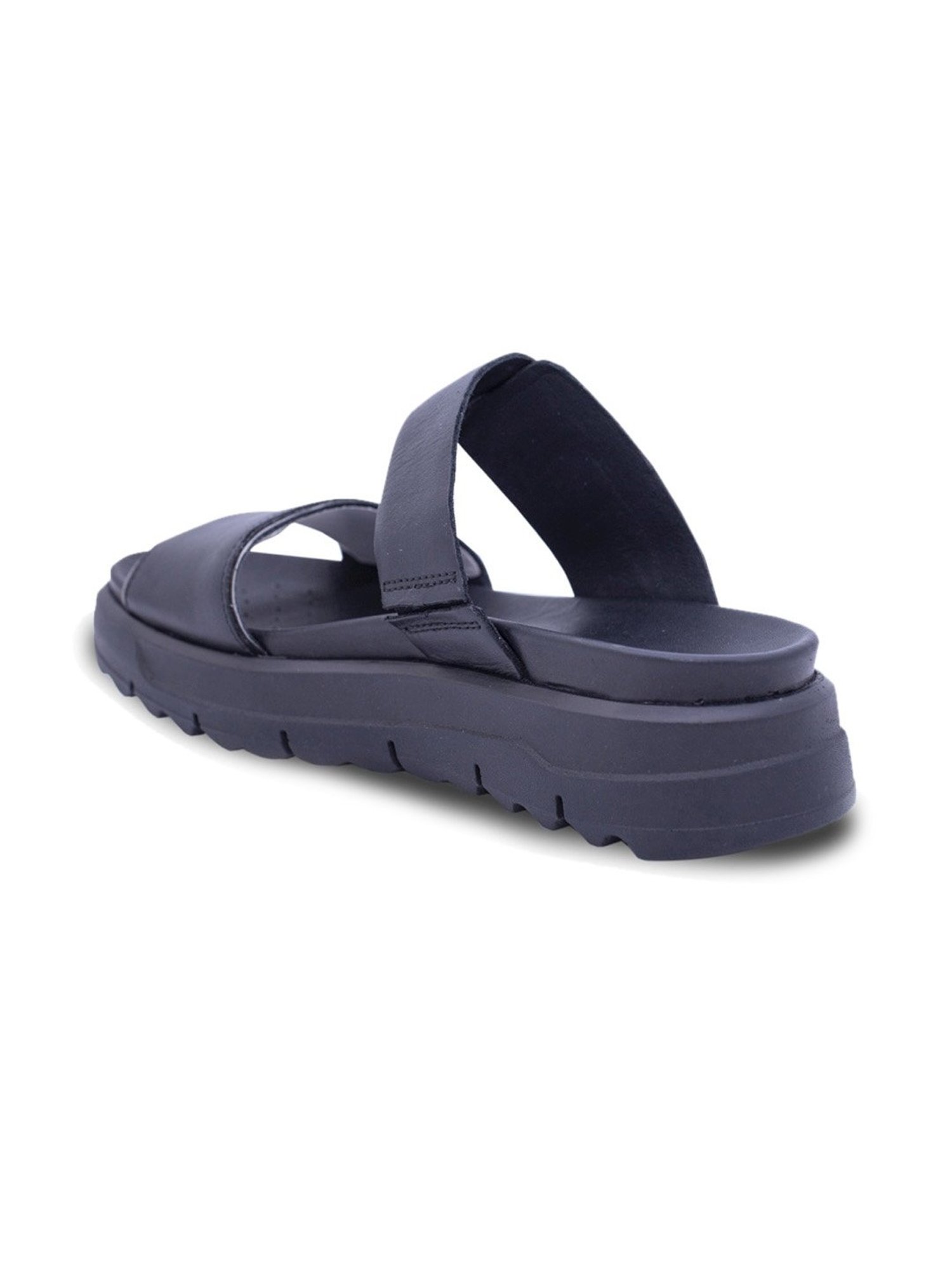 Geox Women's D Xand 2.1S Black Comfort Sandals