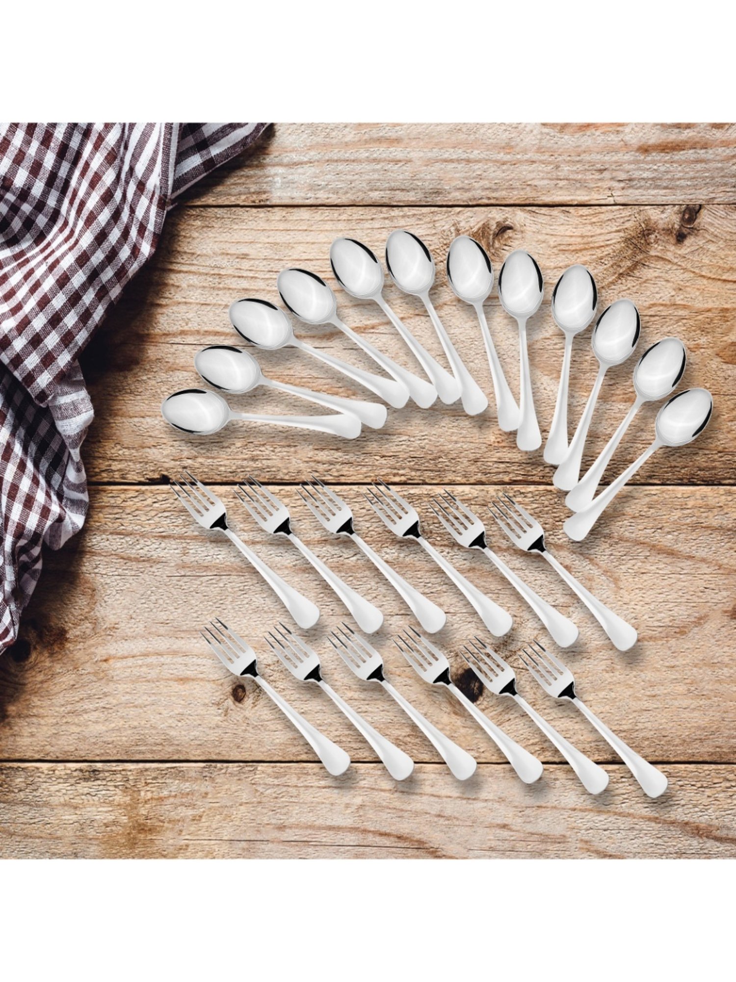 Westside Home Brown Copper Tea Spoons (Set of 4)