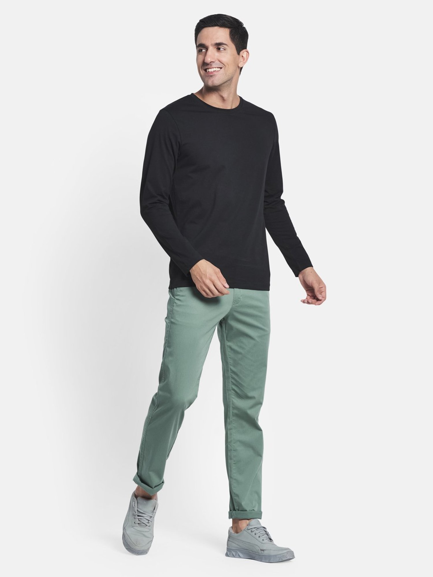 METTLE Black Crew T-Shirt