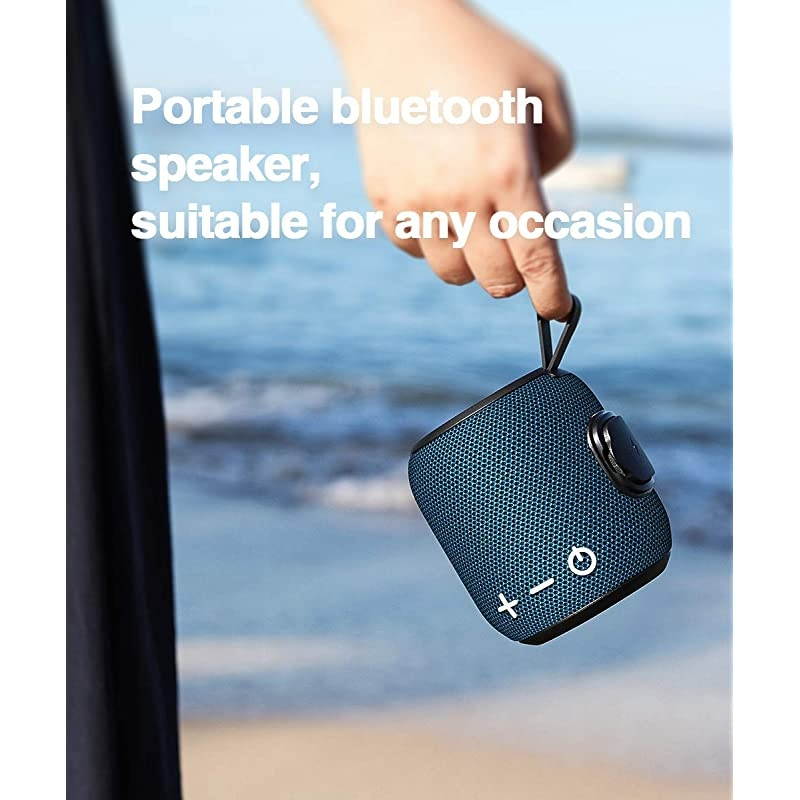Portable Bluetooth Speaker Bluetooth 50 Dual Pairing Loud Wireless Mini Speaker 360 HD Surround Sound Rich Stereo Bass24H Playtime IPX67 Waterproof for Travel Outdoors Home and Party