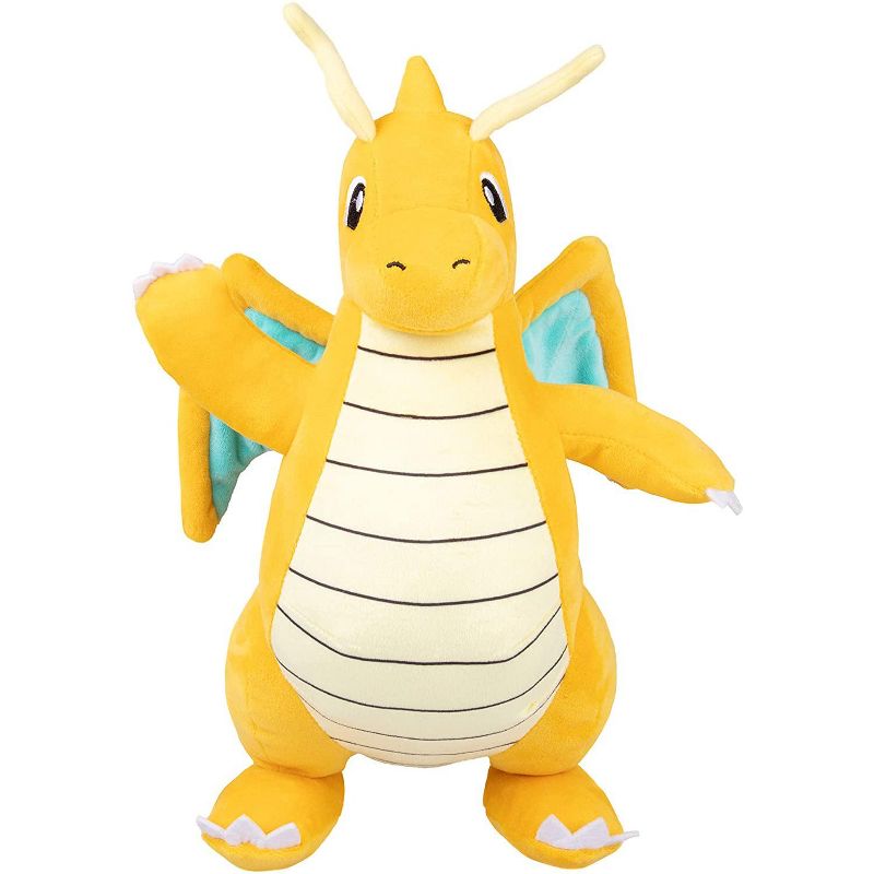 Jazwares Pokemon Dragonite Plush Stuffed Animal Toy 12"
