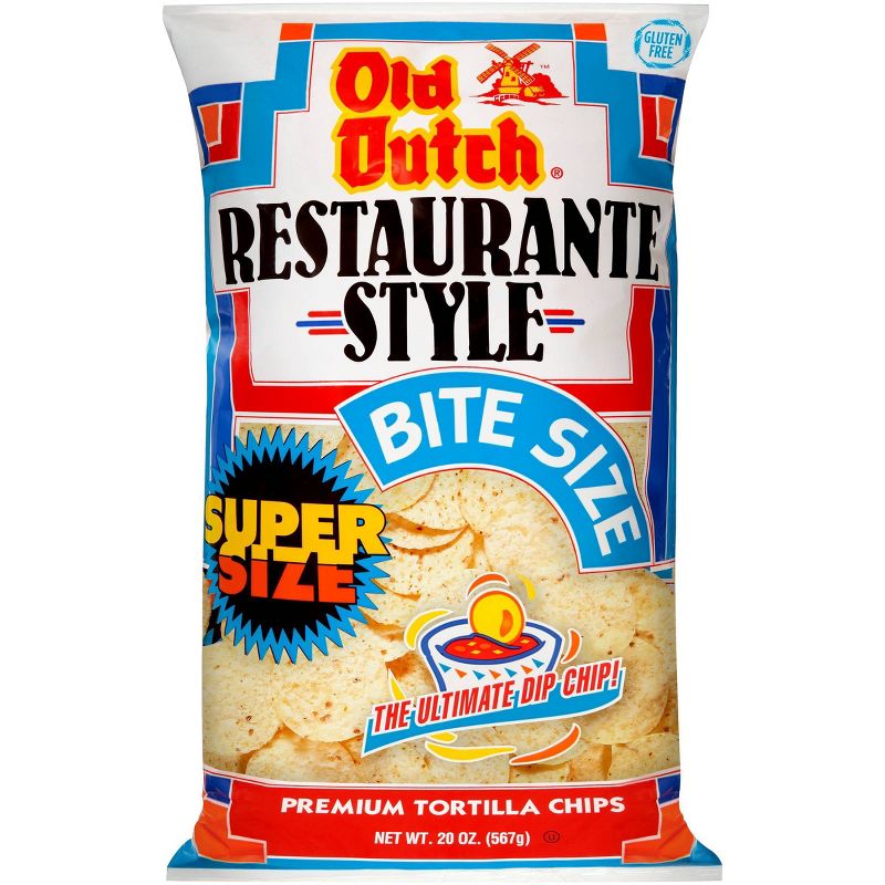Old Dutch Restaurante Style Premium Tortilla Chips - 20oz