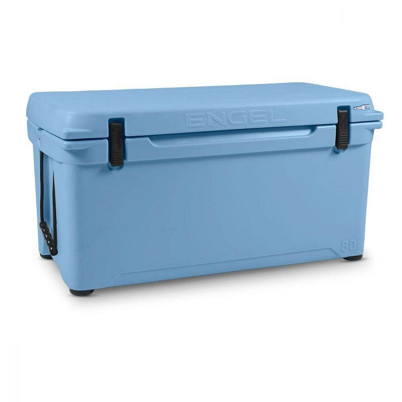 Engel Coolers 74 Quart 75 Can High Performance Roto Molded Ice Cooler, Blue