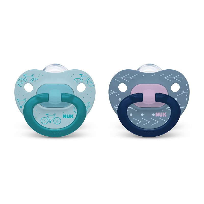 NUK 2pk Pacifier Size 18-36 Months - Blue