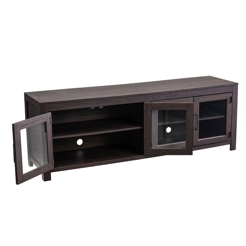 TV Stand for TVs up to 80" Dark Driftwood - Home Essentials