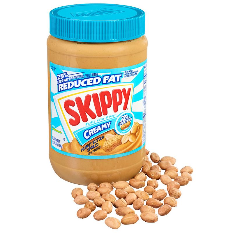 Skippy Reduced Fat Creamy Peanut Butter - 40oz