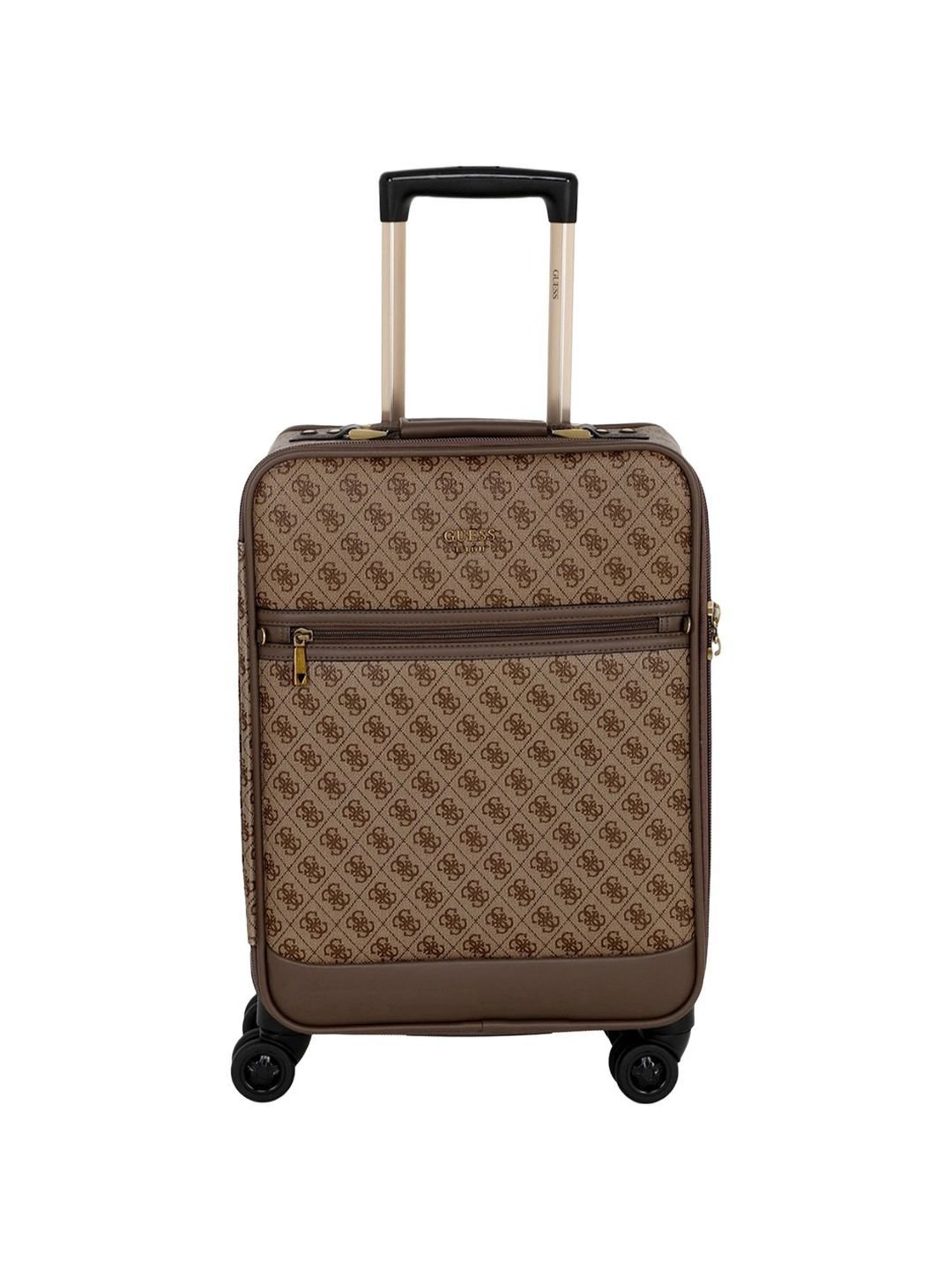 Guess Latte 8 wheels Small Soft Cabin Trolley Bag