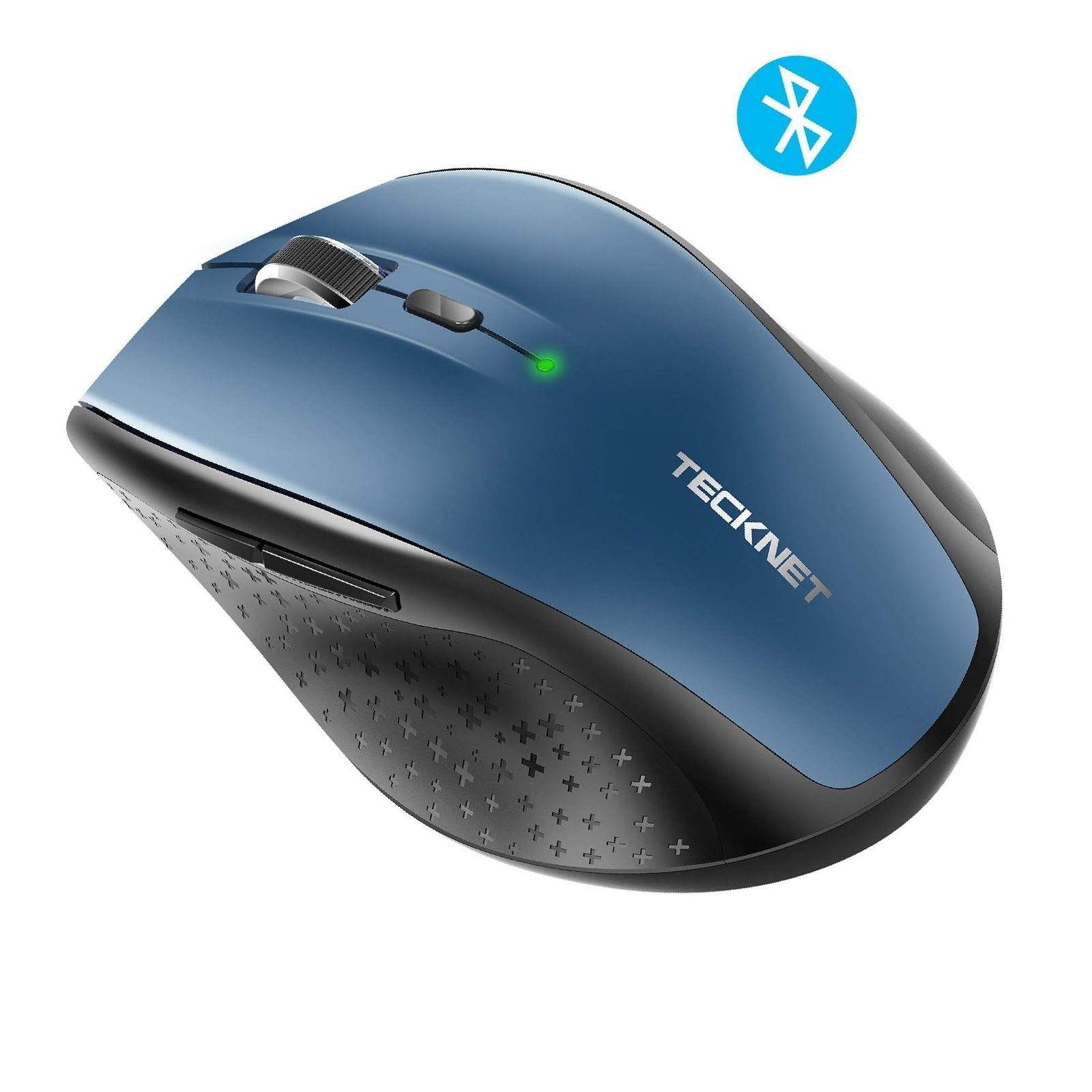 TECKNET Bluetooth Wireless Mouse (BM308) (Blue) Blue
