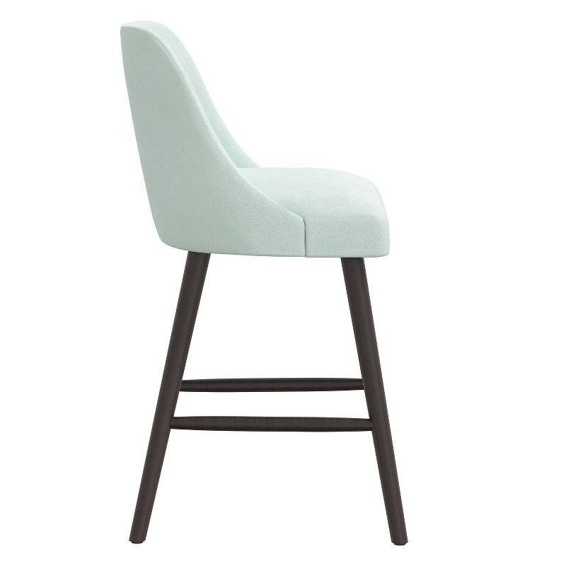 Counter Height Barstool Velvet Pool - Simply Shabby Chic®