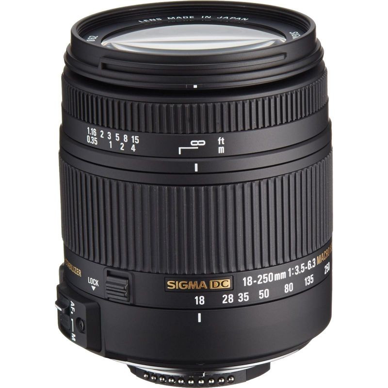 Sigma 18-250mm F3.5-6.3 DC Macro OS HSM for Nikon F Cameras