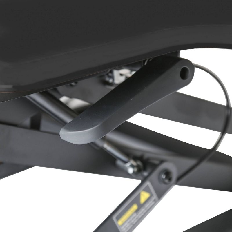 Airlift Corner Height Adjustable Desk Converter Black - Seville Classics