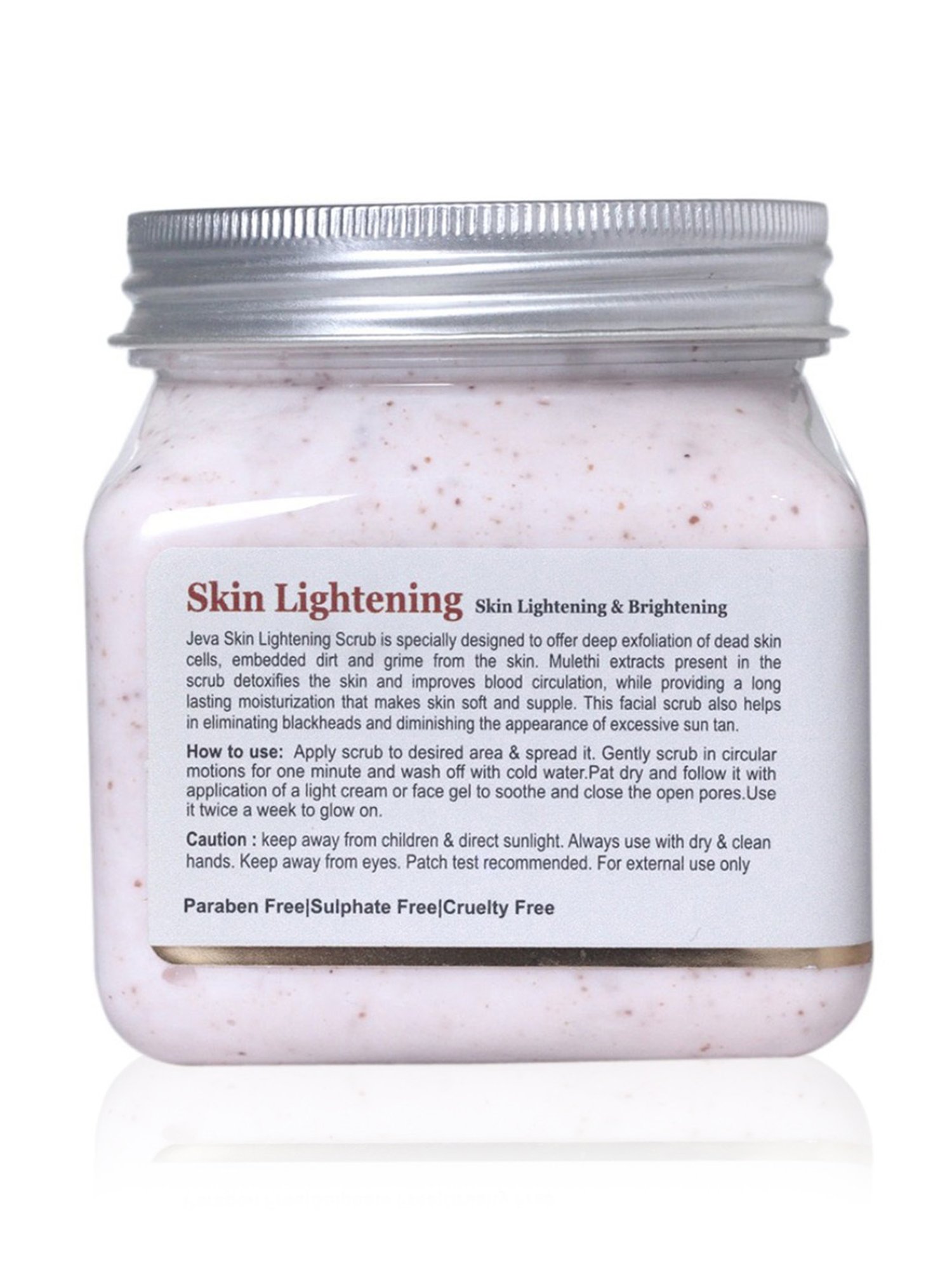 Jeva Skin Lightening Scrub - 380 ml