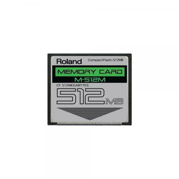 512MB Roland M-512M CompactFlash CF Memory Card Upgrade for SPD-S, SP-404, SP-555, SP-606, MC-808, and Others