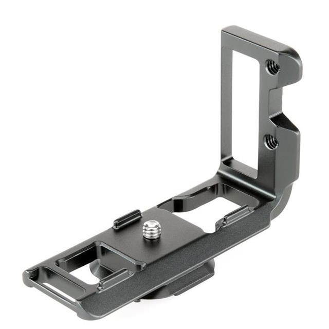 3 Legged Thing Zayla PD L-Bracket with Peak Design Capture-Compatible Base, Gray