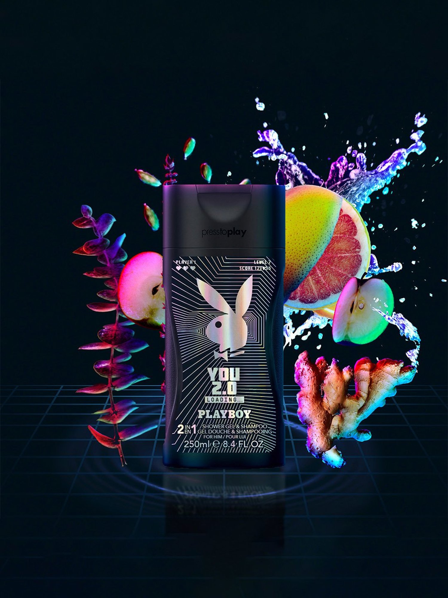 Playboy You 2.0 Loading Shower Gel for Him - 250 ml