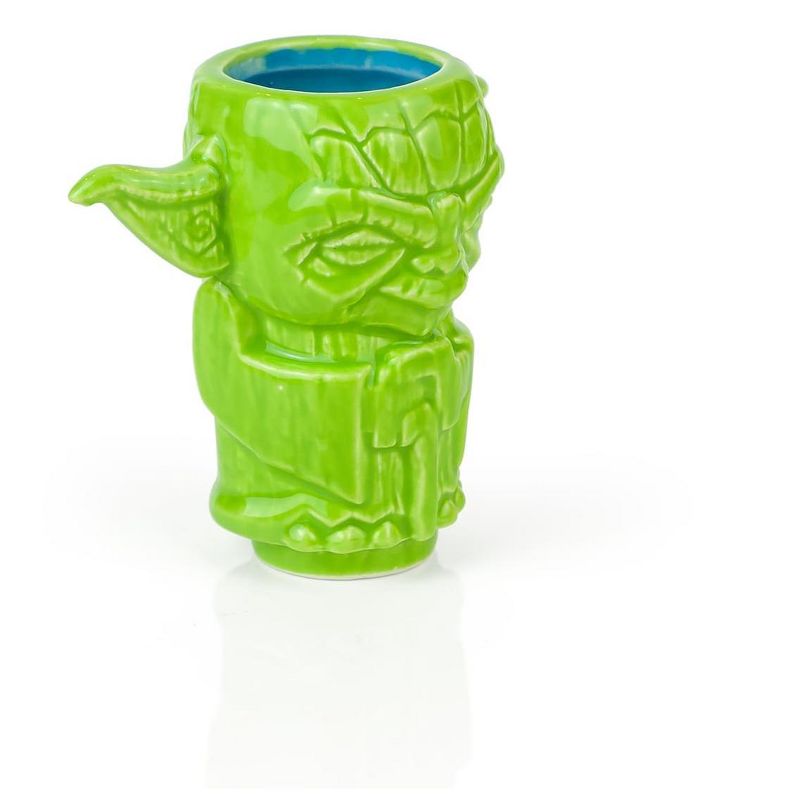 Beeline Creative Geeki Tikis Star Wars Master Yoda Ceramic Mini Muglet | Holds 2 Ounces