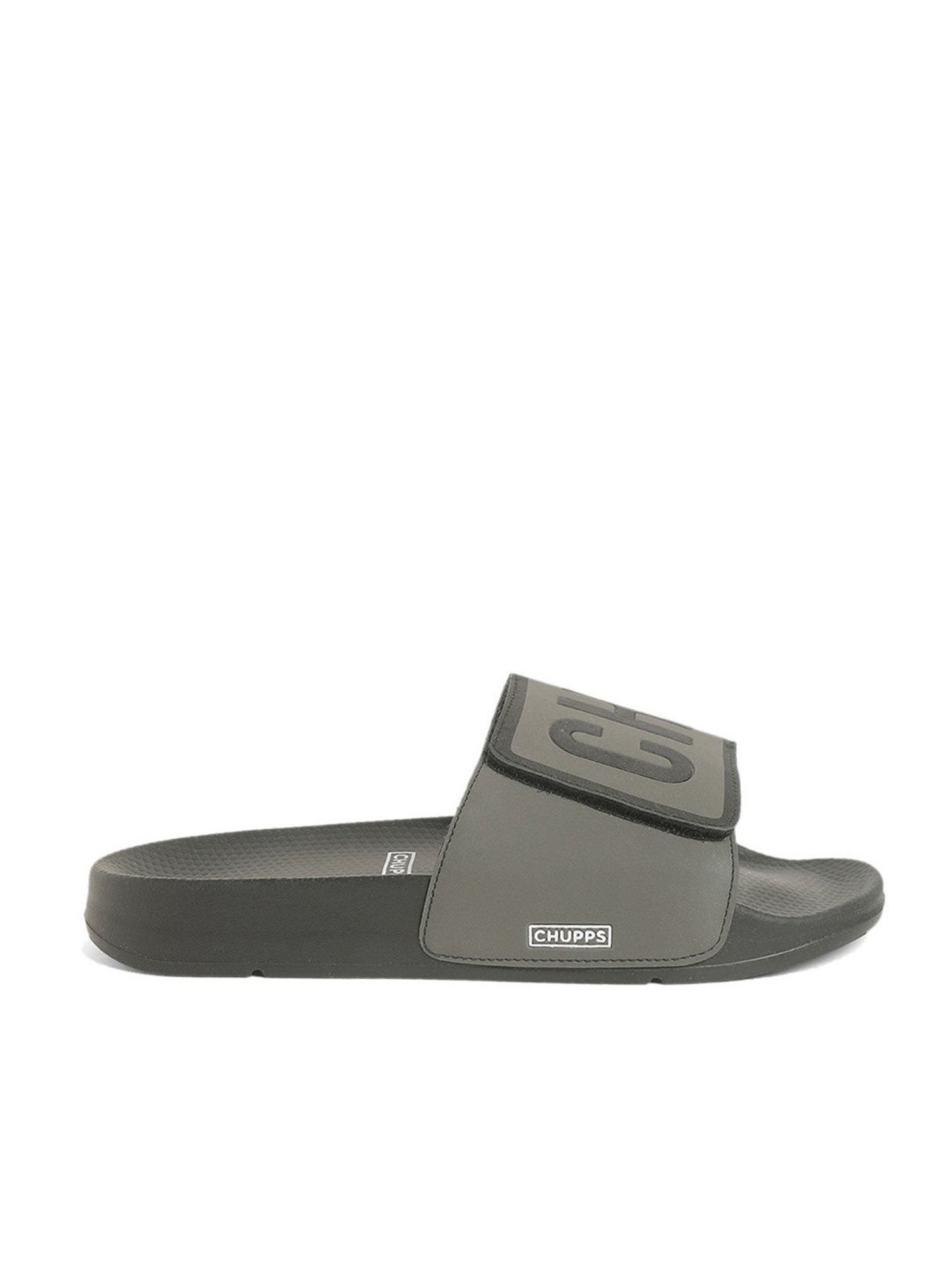 Chupps Men's Grey Slides