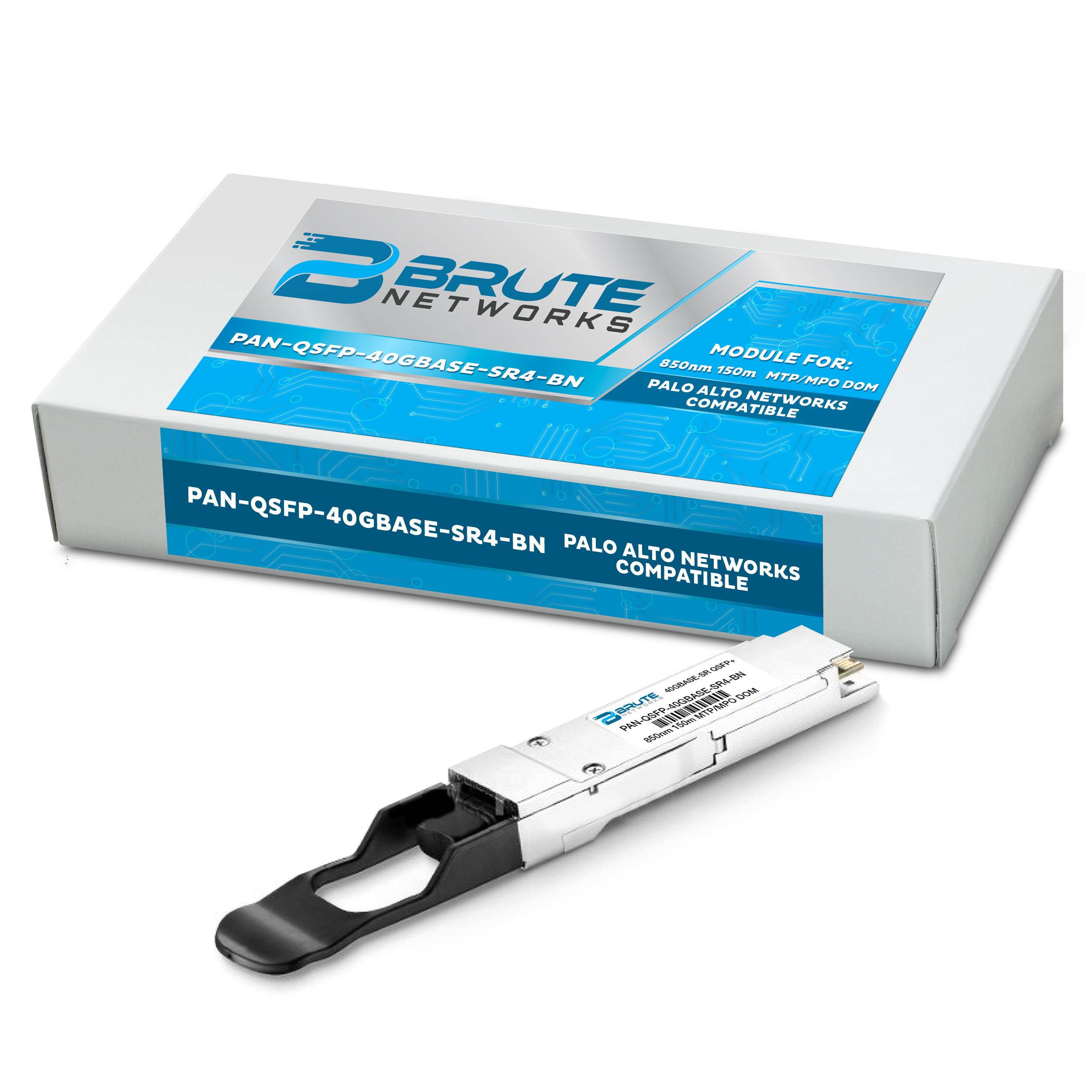 Palo Alto Networks PAN-QSFP-40GBASE-SR4 - 40GBASE-SR 150m MMF 850nm QSFP+ (100% Compatible)