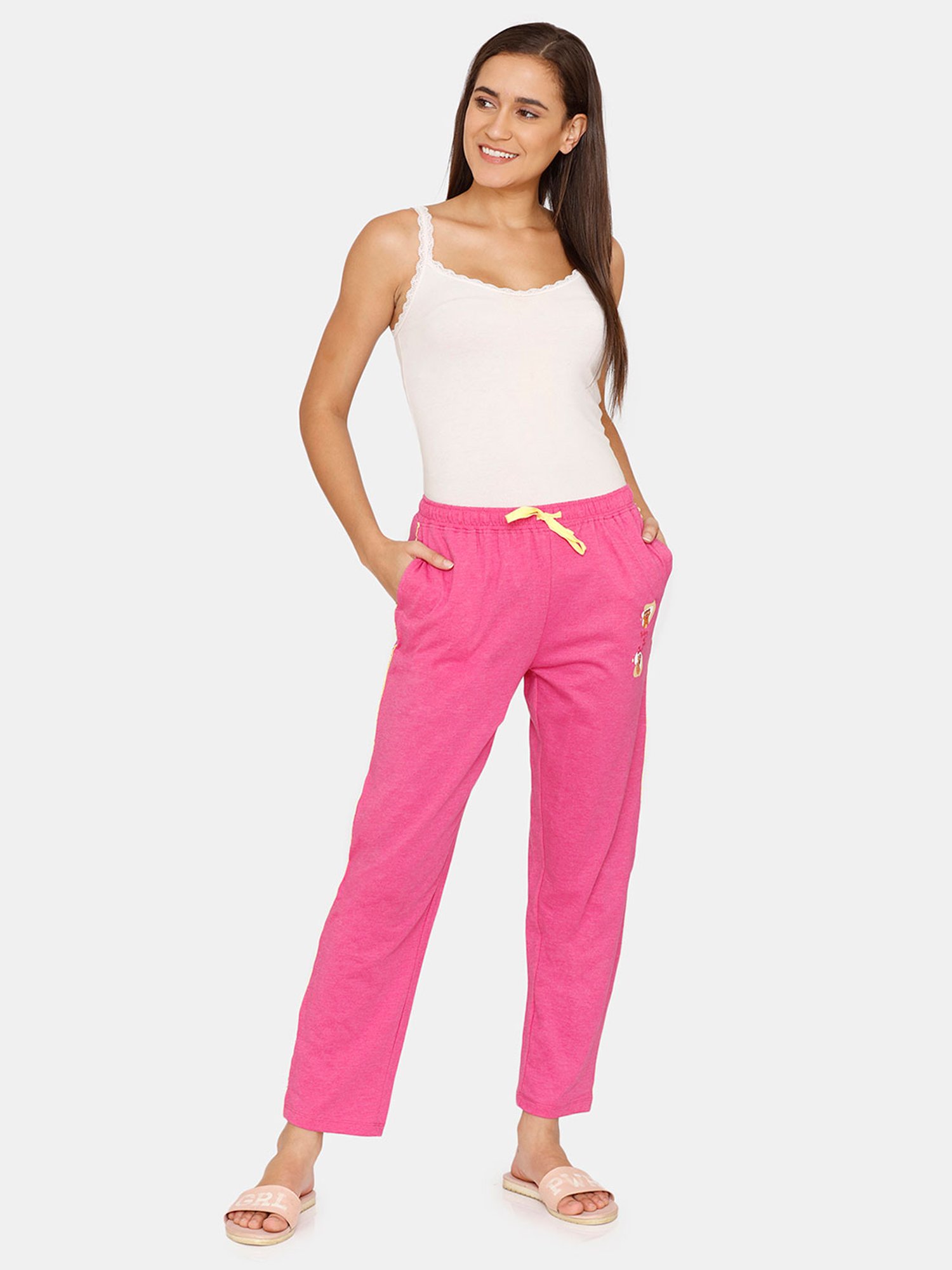 Zivame Pink Pyjamas