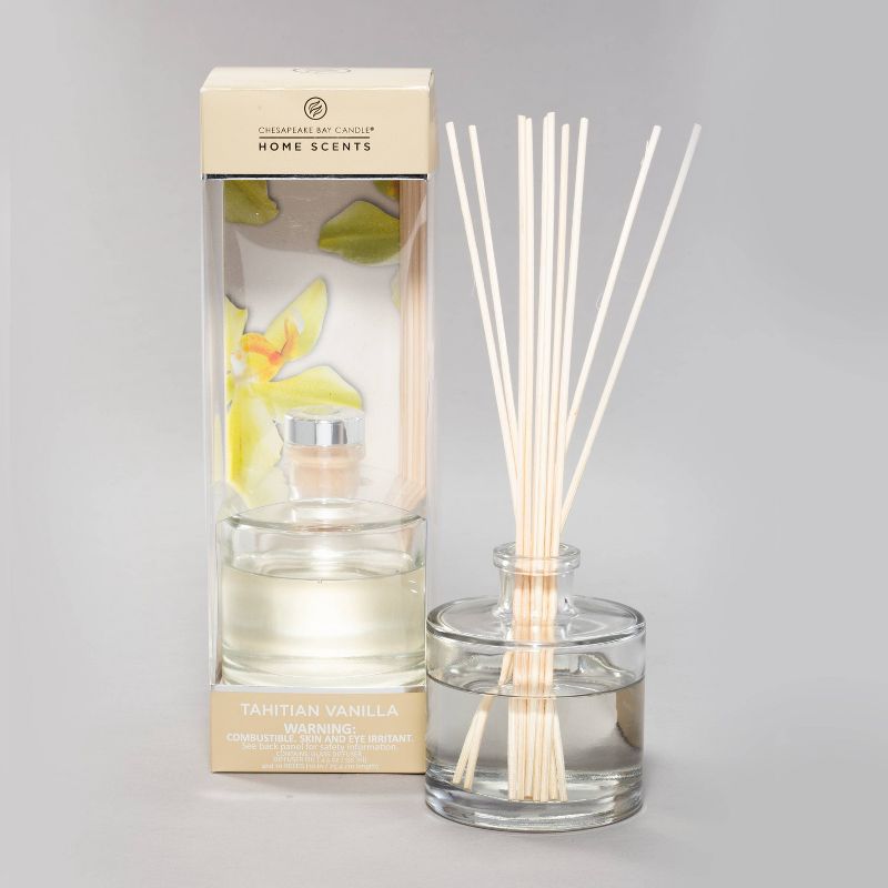 4.5oz Oil Diffuser Tahitian Vanilla - Home Scents By Chesapeake Bay Candle
