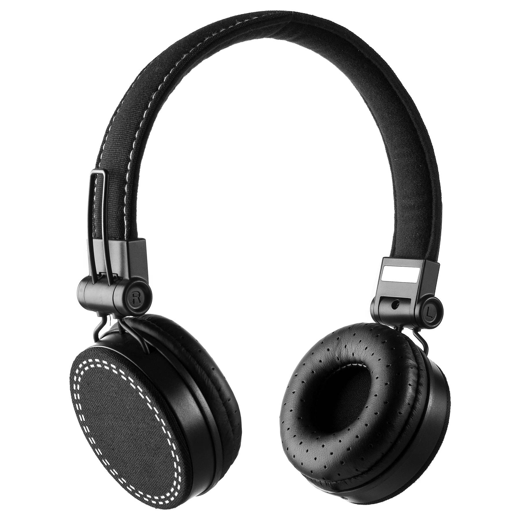 Frisby FHP-920 Compact Lightweight On-Ear Headphones W/ Volume Control & Microphone In-Line