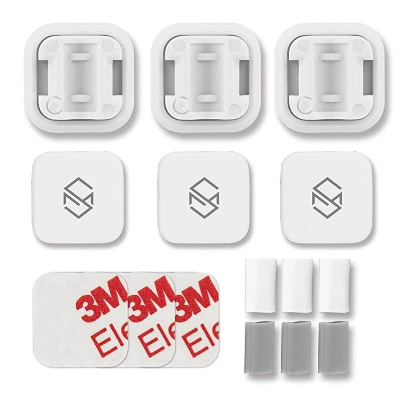Magnetic Cable Clips Multipurpose Cable Management for Car and Office Supplies Self Adhesive Cable Organizer Clip Magnetic Cable Holder White 3 Pack