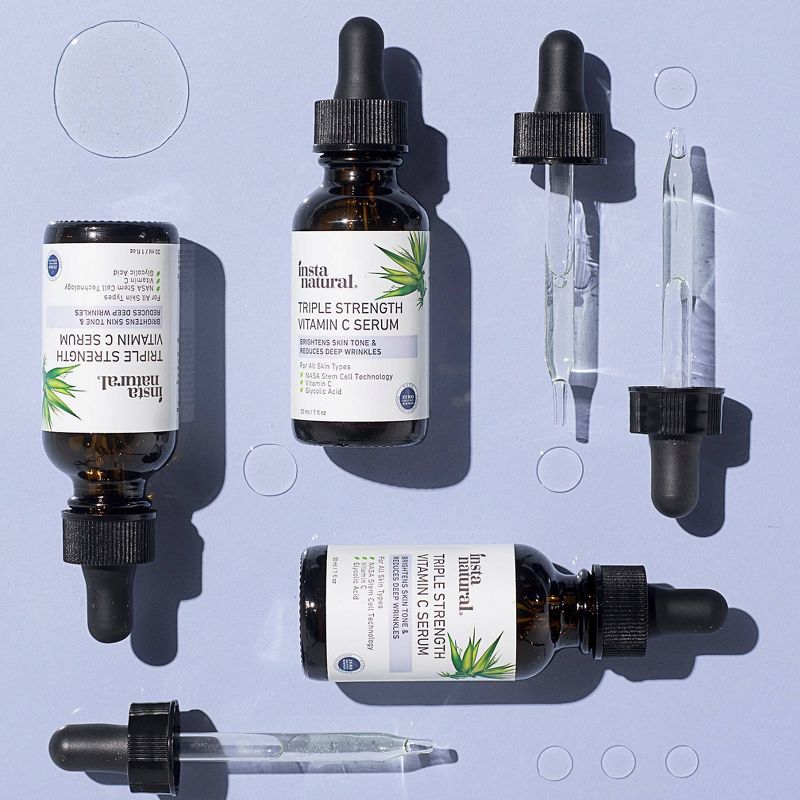 InstaNatural Triple Strength Vitamin C Facial Serum – 1 fl oz