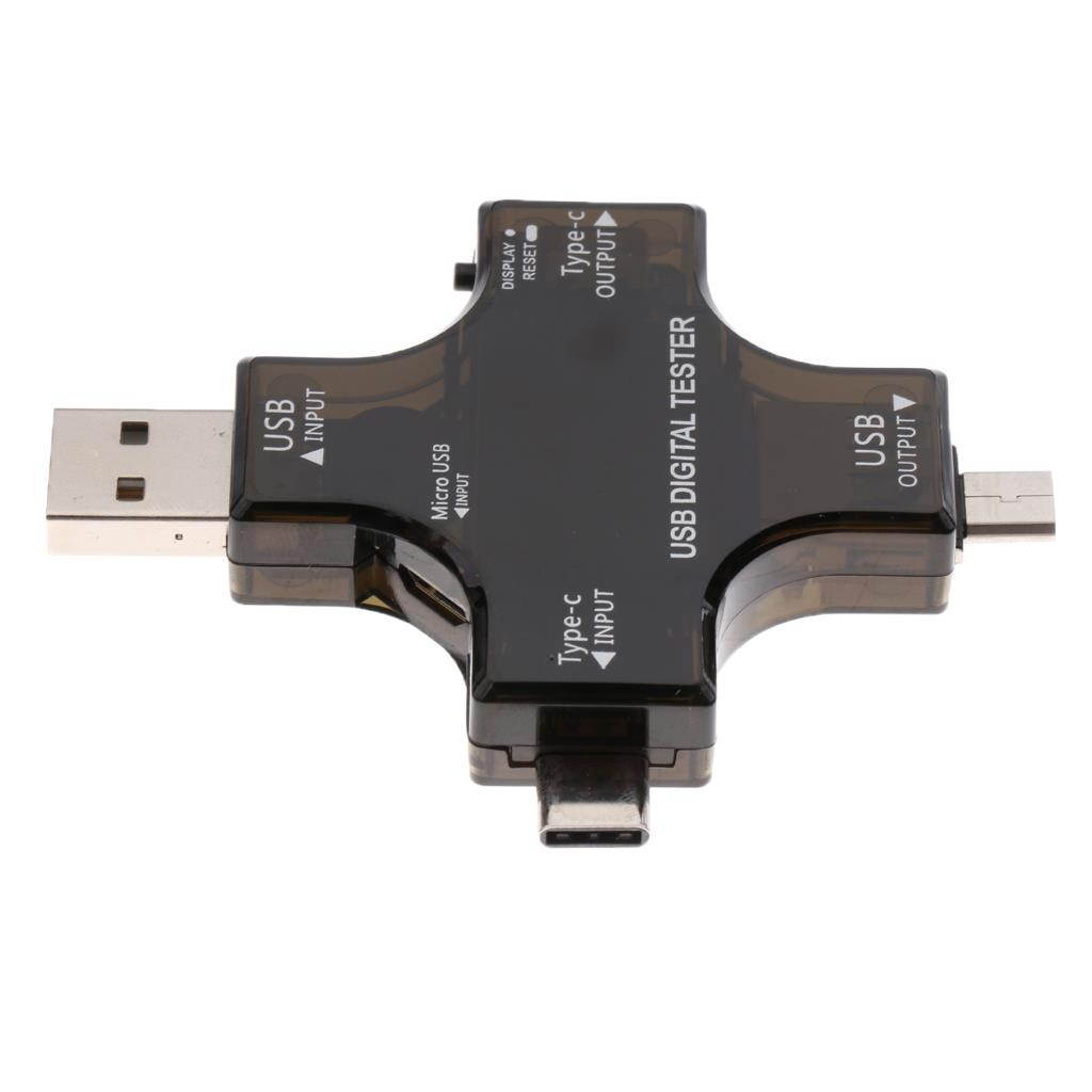 USB -C LCD Digital Multimeter Charging Monitor Tester USB-c Voltage Current